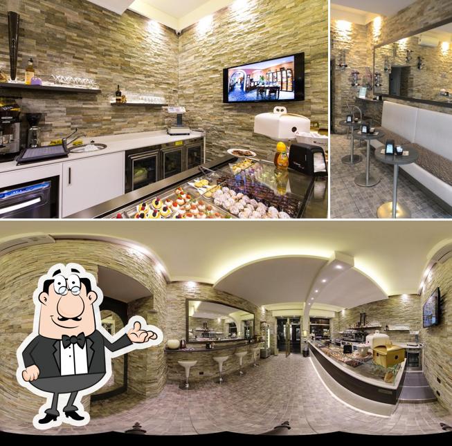 Gli interni di Villa Vecchia 1865 - La Caffetteria