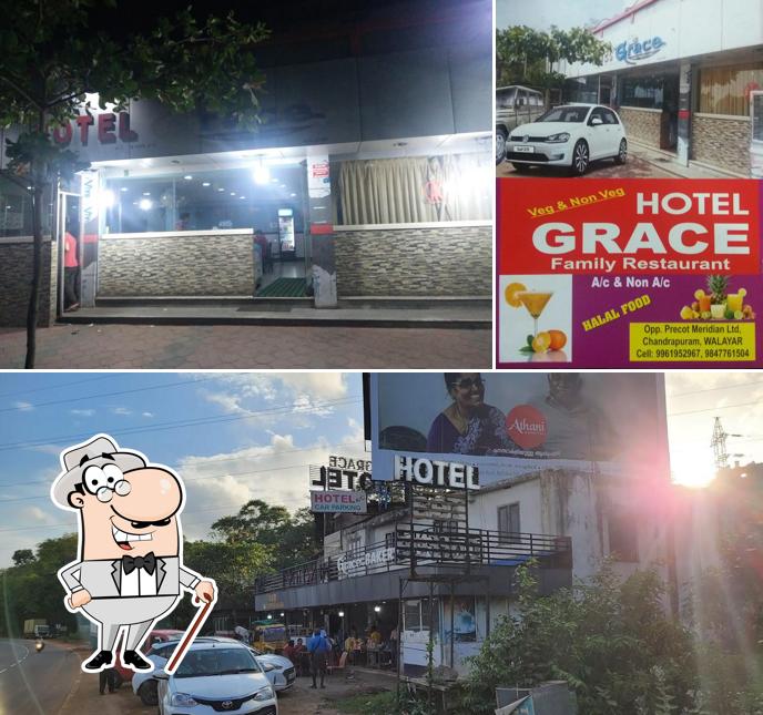 You can get some fresh air at the outside area of Grace Hotel