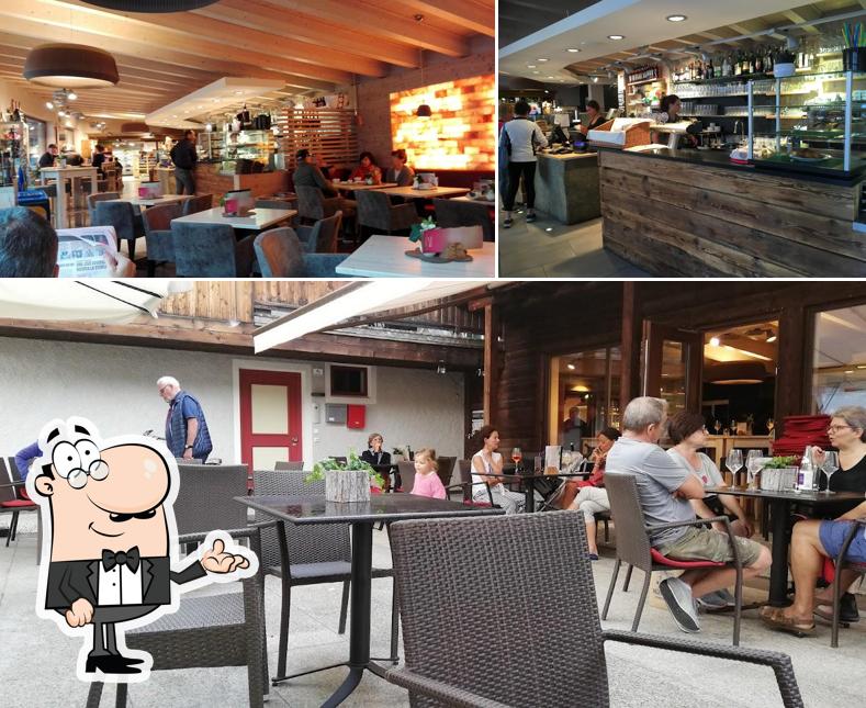 Gli interni di Senfter's Cafè Bistro
