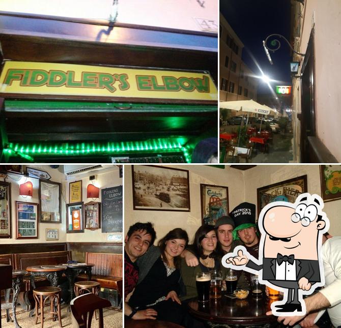 Dai un'occhiata agli interni di The Fiddler's Elbow