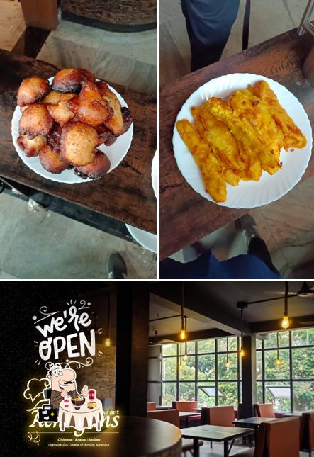 The restaurant's food and interior