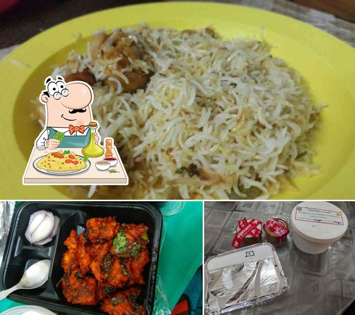 The restaurant's food and beverage