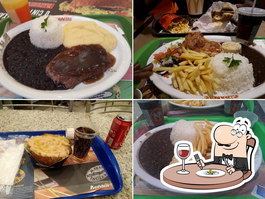 Comida em Giraffas Norte Shopping