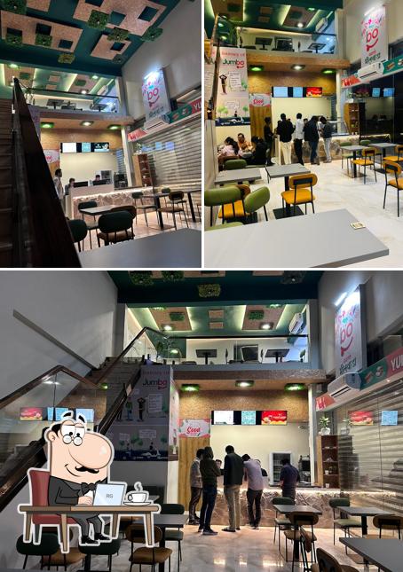 The interior of Jumbo Foods
