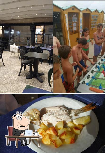 La foto di interni e cibo da Öchìn de mâ