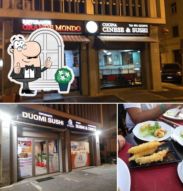 Gli esterni di Duomi Sushi (Ex Il Grande Mondo)
