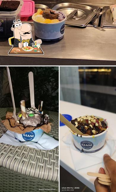 Food at Giani Ice Cream And More