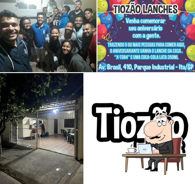 O interior do Malu Lanches - Pq. Industrial
