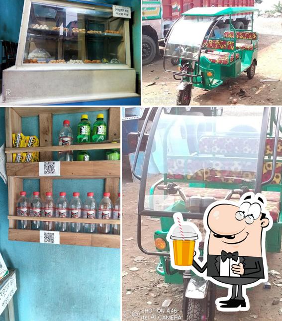 Enjoy a drink at Nandi sweets