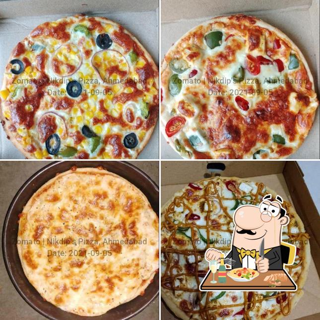 Meals at Nikdip’s pizza