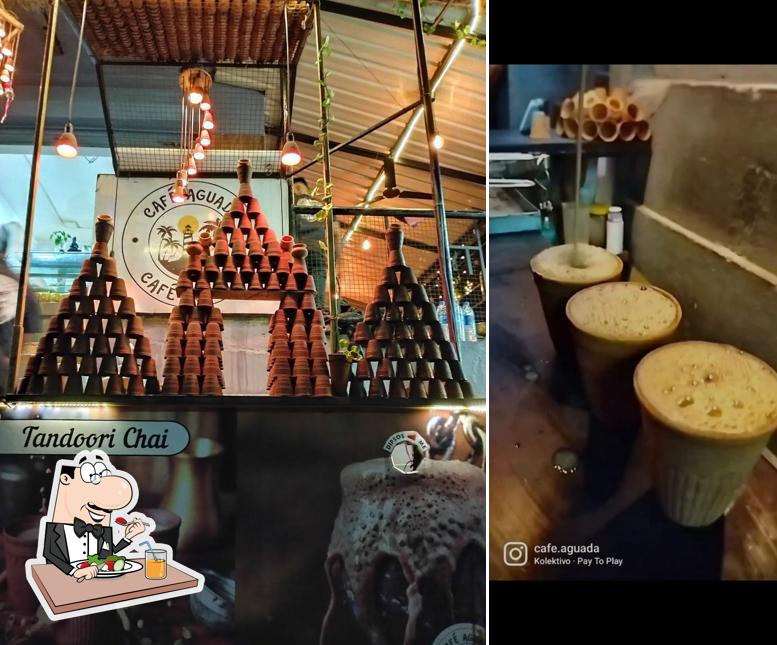 Food at Old Monk Chai