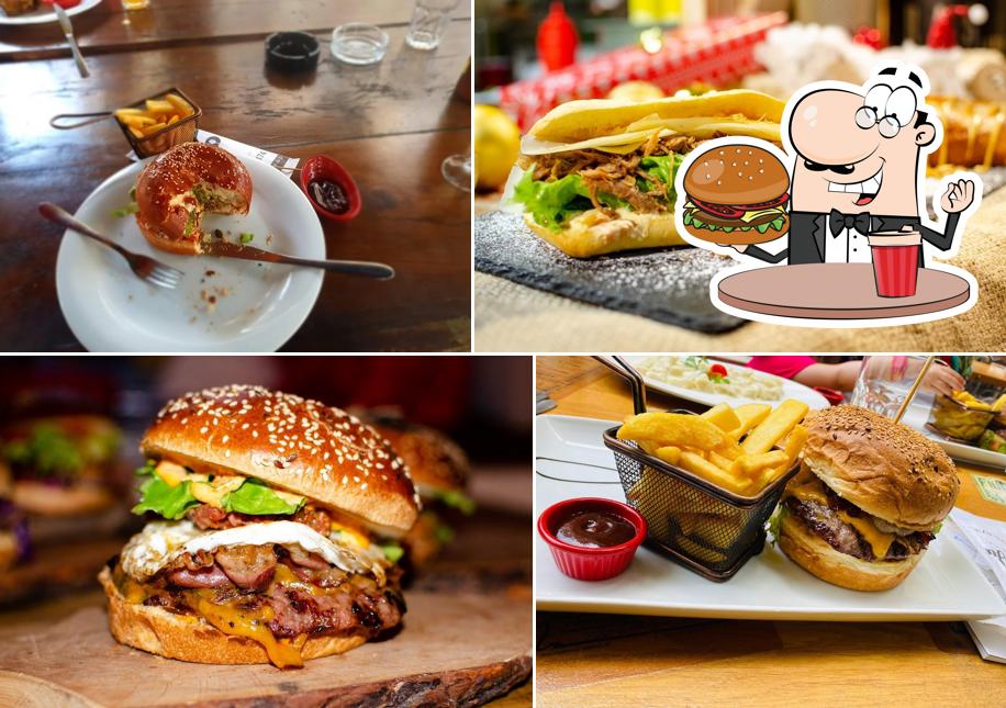 Prenditi un hamburger a Pivnica Cont