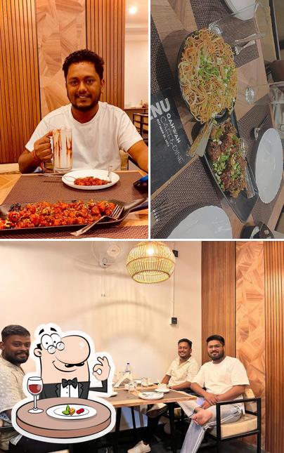 This is the picture depicting food and interior at Qahwah CAFE & DINE