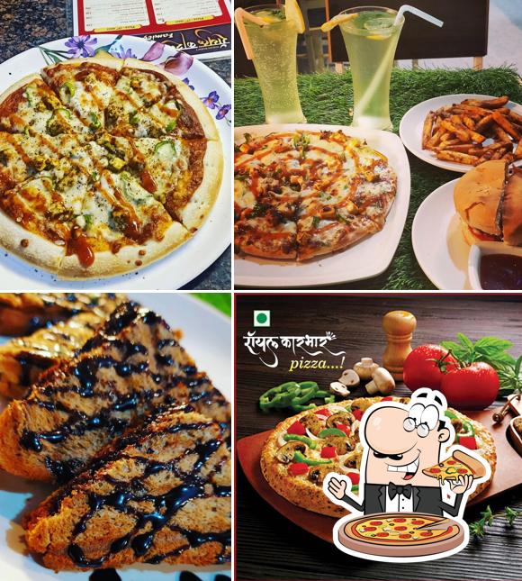 Pick pizza at ROYAL KARBHAR PIZZA