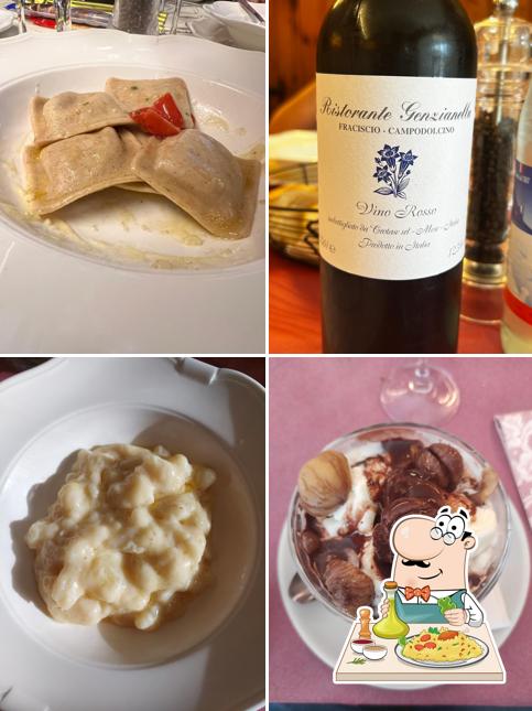 Cibo al Ristorante La Genzianella