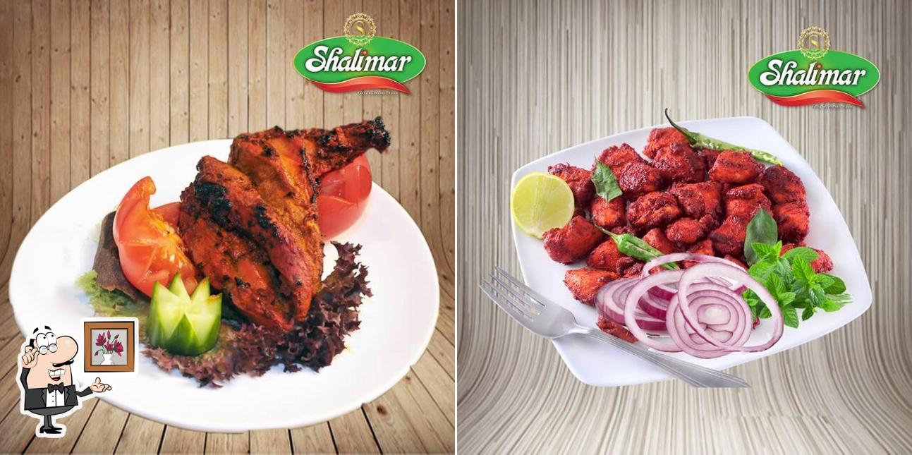 The interior of Shalimar Dum Biryani