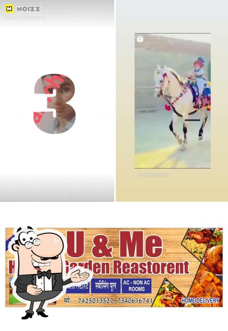 Here's a photo of U & Me garden restaurant