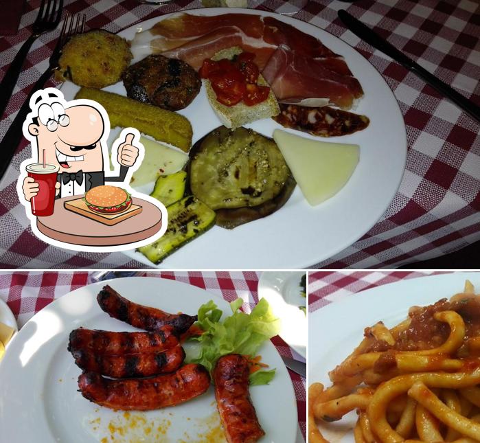 Ordina un hamburger a Vecchio Frantoio