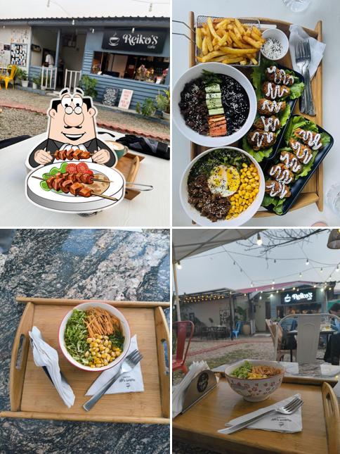 Food at reiko's cafe