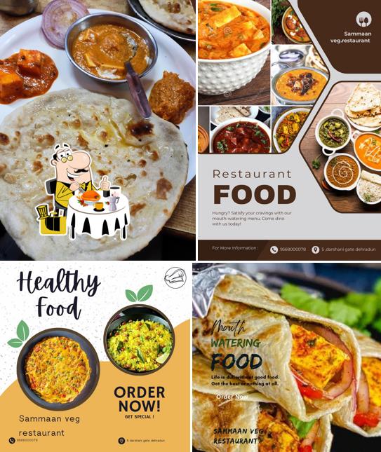 Meals at Sammaan veg. Restaurant
