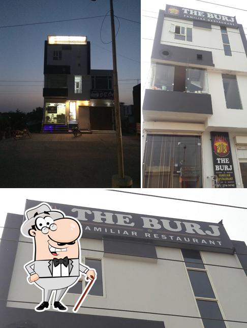 The exterior of The Burj Familiar Restaurant