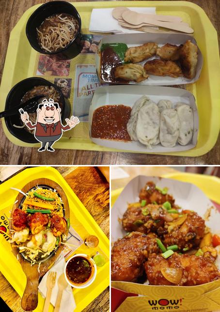 Food at Wow! Momo