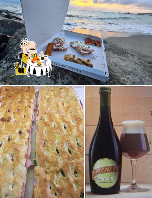 La immagine della cibo e alcol di Pizza in Piazza