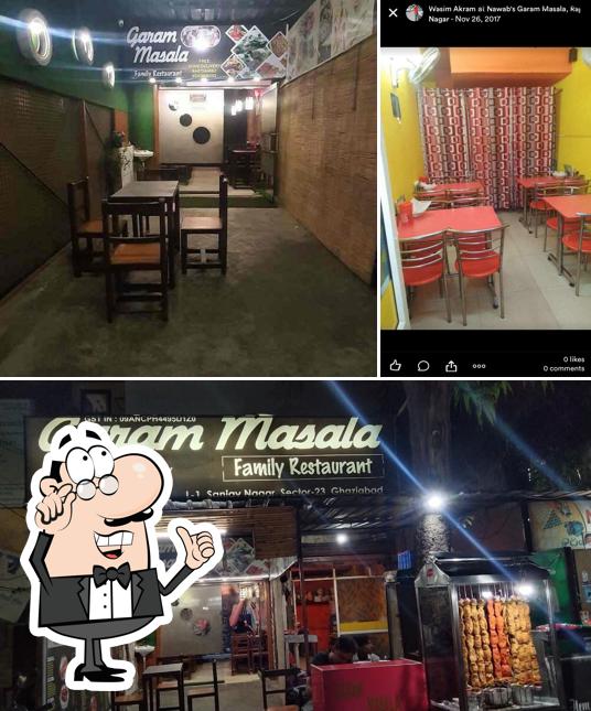 Check out how Ghaziabad Garam masala restaurant looks inside