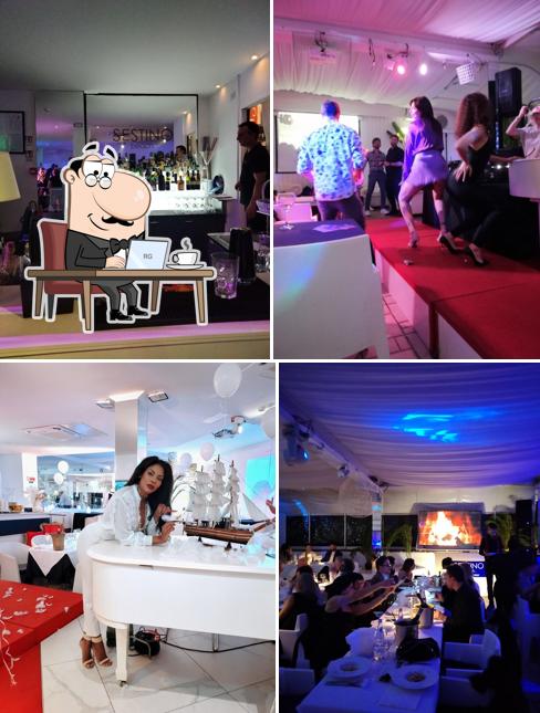 Gli interni di Sestino Beach