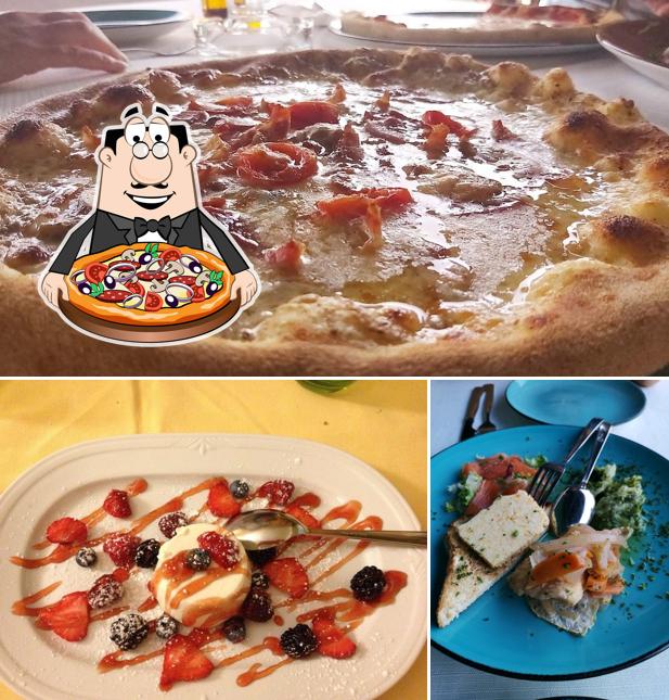 A Ristorante La Corte, puoi provare una bella pizza