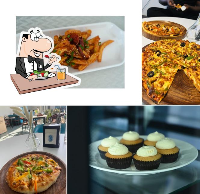 Food at Bluebrick Cafe