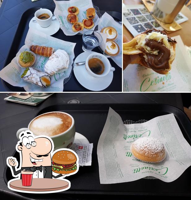 Prenditi un hamburger a Bar Pasticceria Gelateria Cerinotti