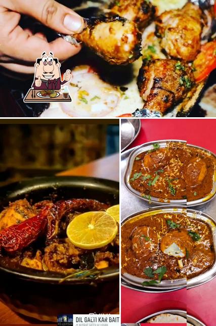Get meat meals at Daawat Restaurant