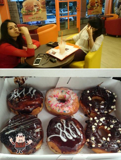 Food at Dunkin Donuts