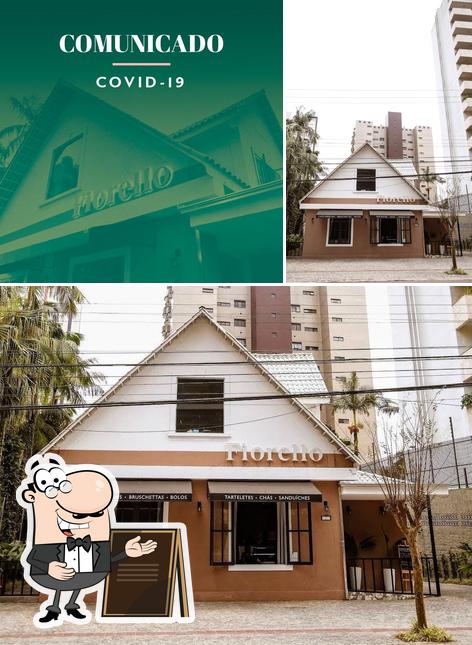 O exterior do Fiorello Café