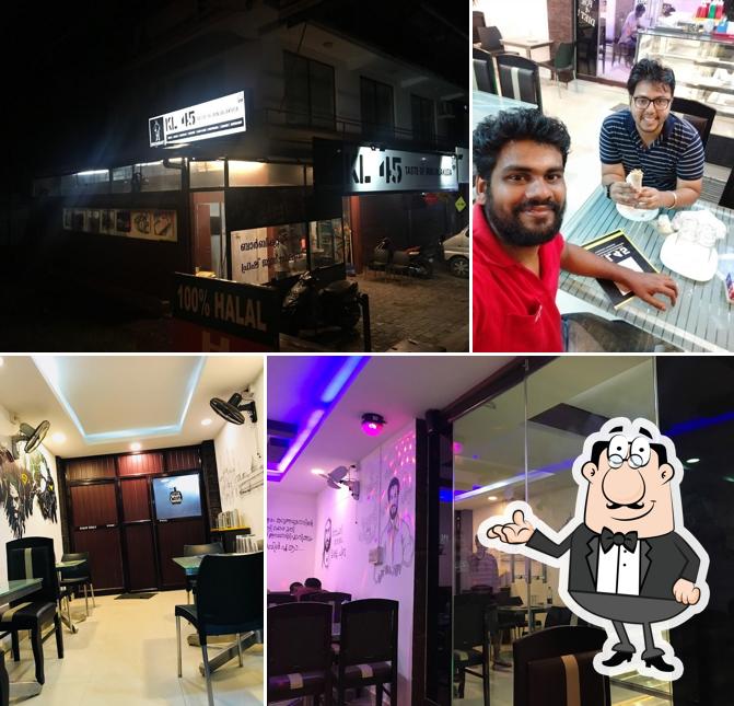 The interior of KL45 Resto Cafe