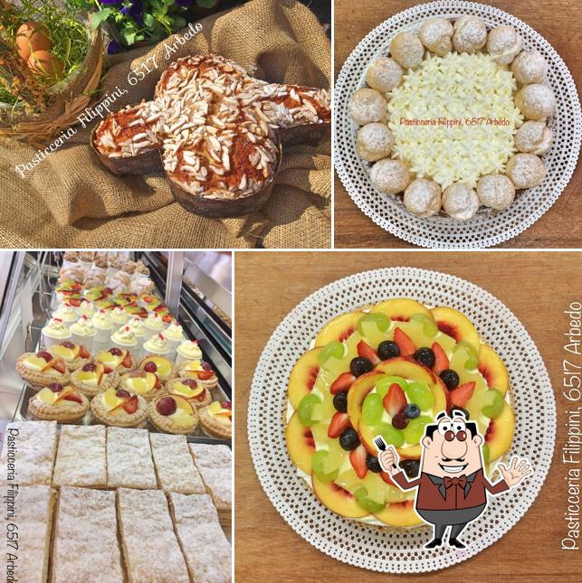 Cibo al Pasticceria Filippini di Elvis Confortini