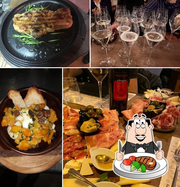 Prenditi i un pasto a base di carne a Per Bacco 1993 enoteca con vineria
