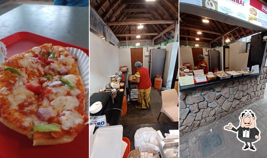 The interior of Akkarai Snaks