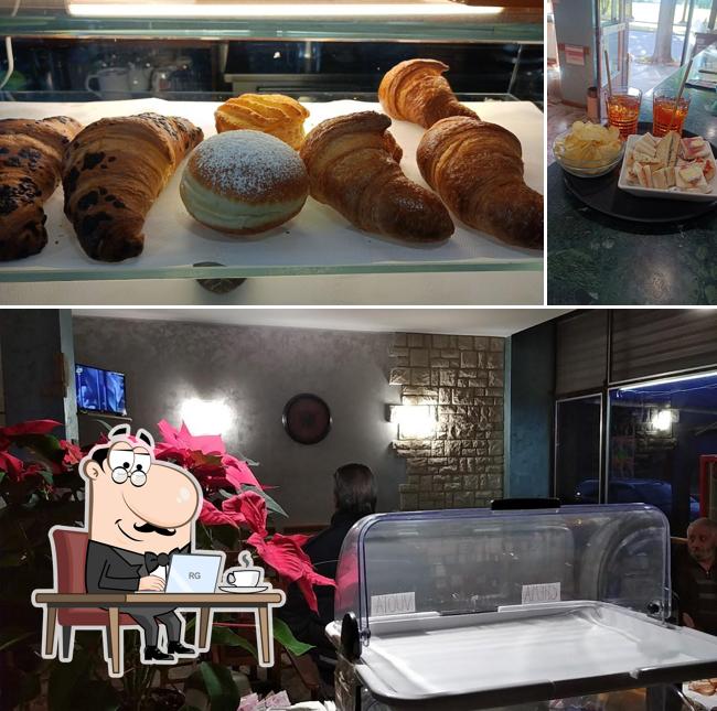 La immagine della interni e cibo di Bar Baby Blu