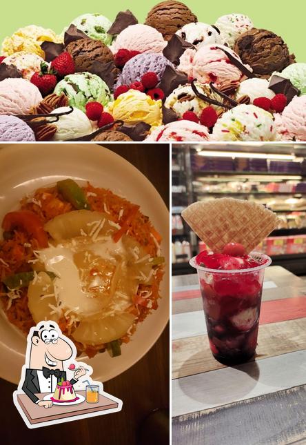 Chawla Vegetarian Restaurant offers a selection of sweet dishes