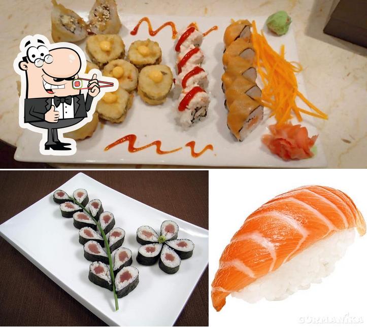 Ordina le diverse opzioni di sushi