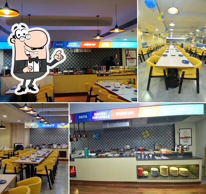 The interior of Flechazo T Nagar