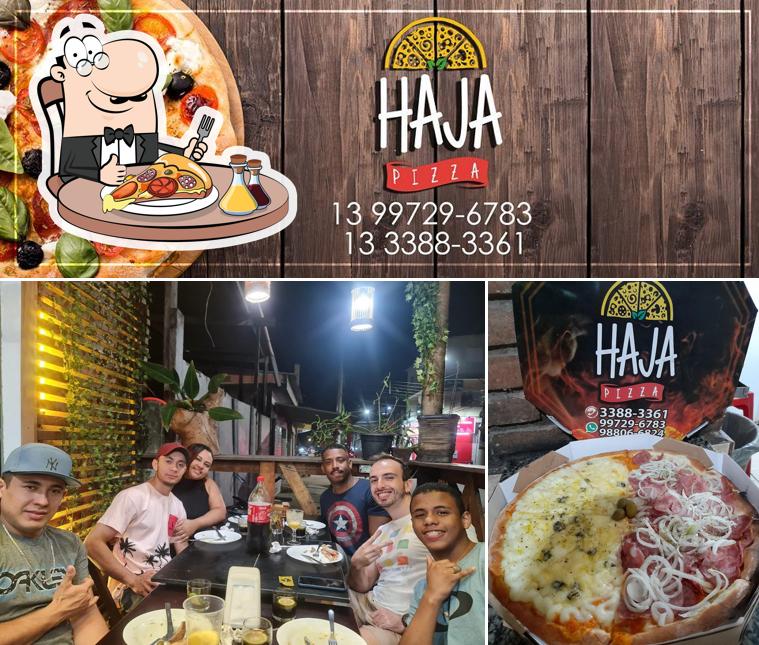 Experimente pizza no Haja Pizza