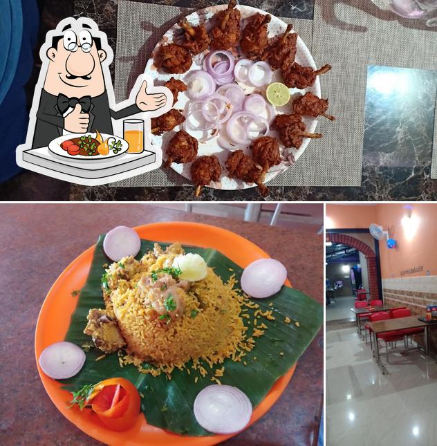 This is the photo displaying food and interior at Gowdru Dhum Biriyani