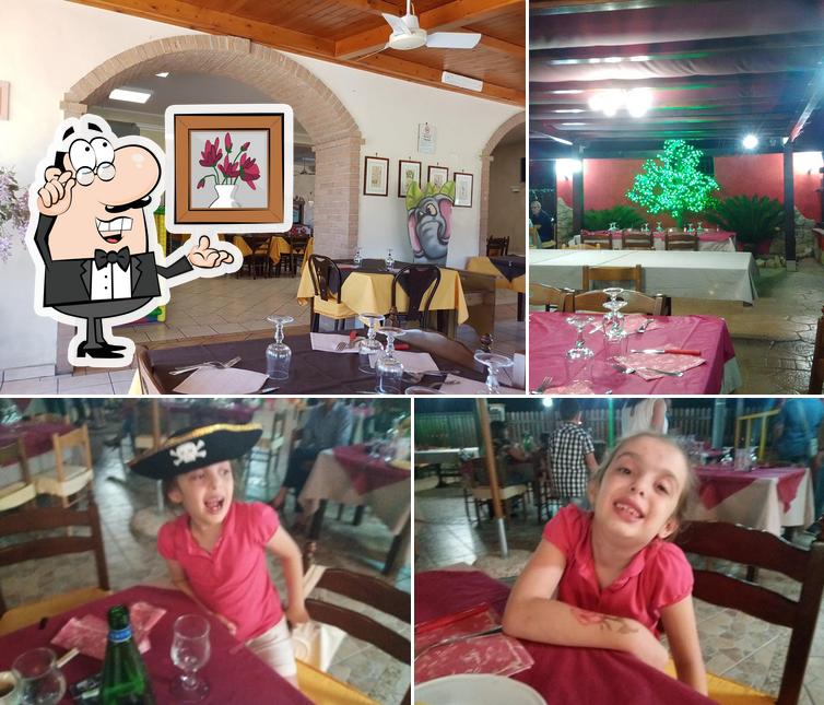 Gli interni di Ristorante Bar Parisella Amleto