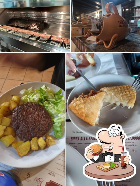 Essayez un hamburger à The King dell'Arrosticino Ardea