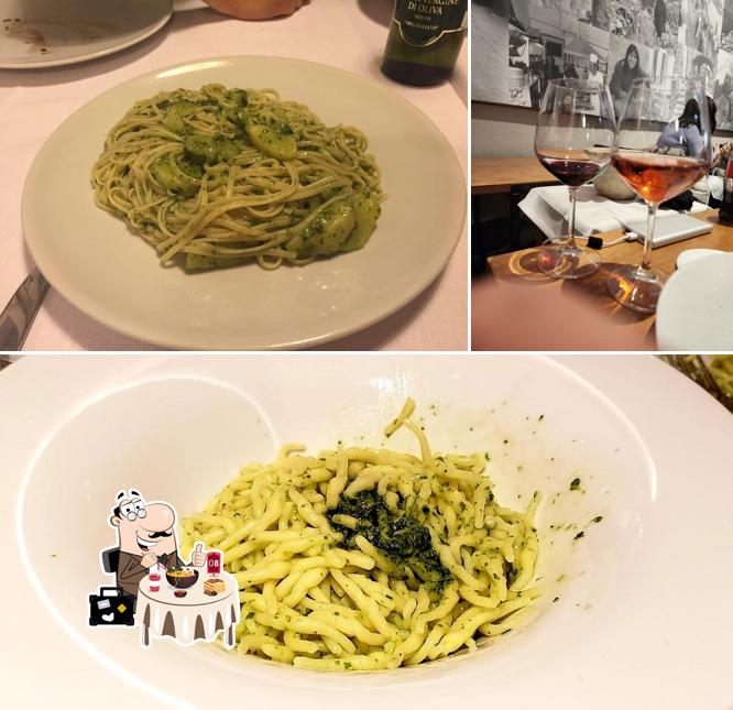 Questa è la immagine che presenta la cibo e vino di Trattoria La Grotta