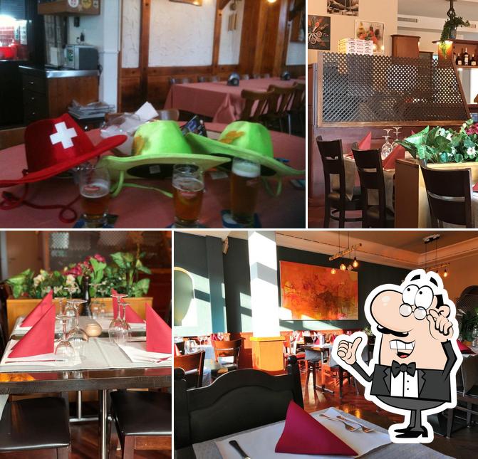 Gli interni di Restaurant