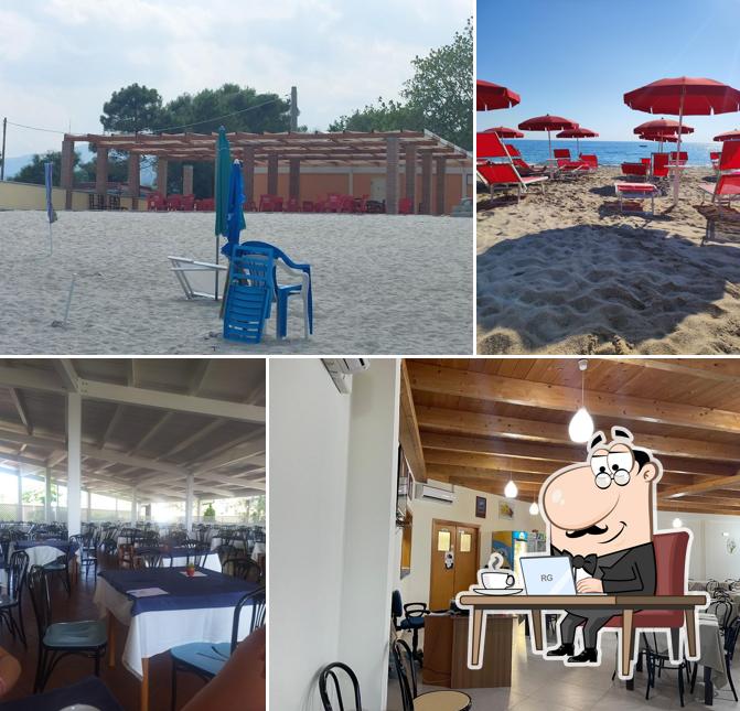 Gli interni di Lido Settebello Ristorante Pizzeria